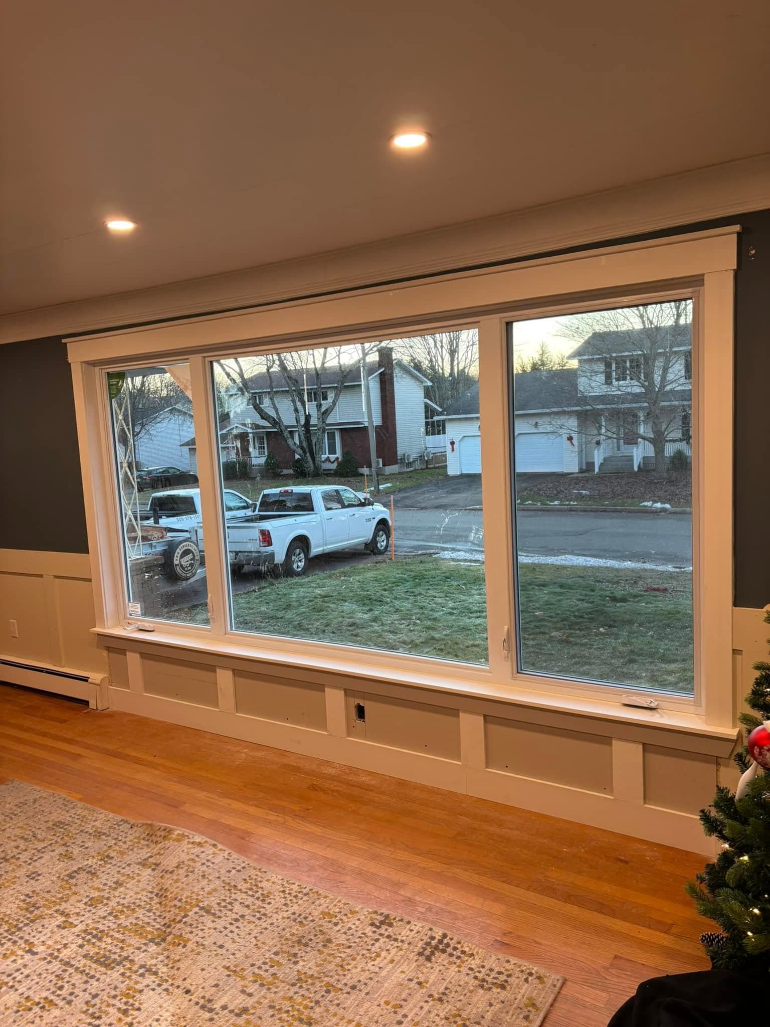 Finished window remodel